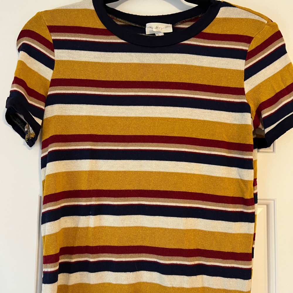Striped Short Sleeve T-Shirt